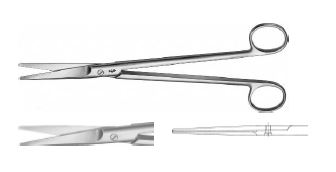 МАЙО-ХАРРІНГТОН НОЖИЦІ ПРЯМ. 230MM